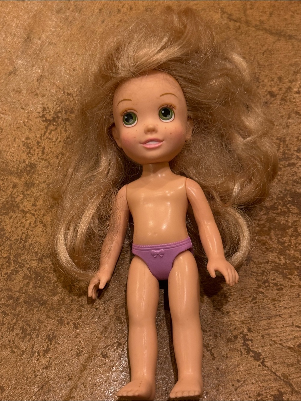 Htf Disney Tollytots Rapunzel 6" Doll
